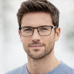 Timberland Eyeglasses Frame TB1575 . 57-17-145 Matte Semi Rimless Metal NWT BNWT